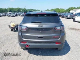 2022 Jeep Compass Trailhawk with VIN 3C4NJDDB9NT160748, listed as a IAAI auction lot 42589269 with 53,092 mi miles and . Bid and sale history available at DreamBid. Image 16.
