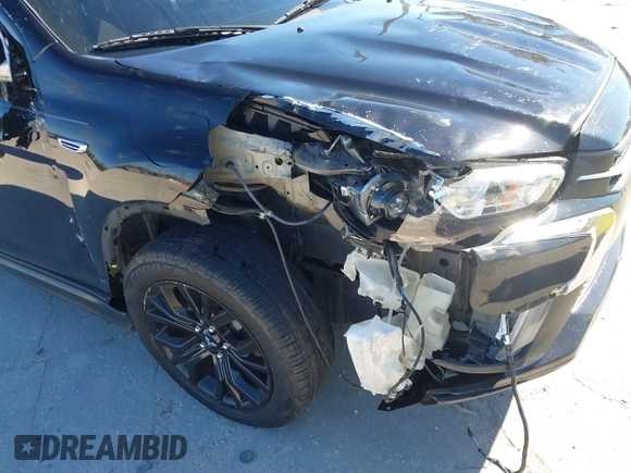 2019 Mitsubishi Outlander Sport ES 2.0 with VIN JA4AP3AUXKU015002, listed as a IAAI auction lot 41299231 with 56,266 mi miles. Bid and sale history available at carsss.com. Image 6.