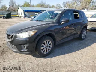 2015 Mazda CX-5 Touring with VIN JM3KE2CY3F0435750, listed as a Copart auction lot 51734285 with 186,978 mi miles and Salvage Title. Bid and sale history available at carsss.com. Image 1.