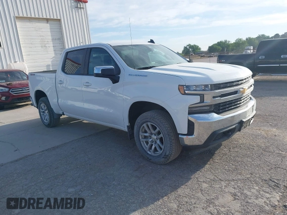 2019 Chevrolet Silverado 1500 LT with VIN 3GCUYDED5KG111414, listed as a IAAI auction lot 42059458 with 162,238 mi miles. Bid and sale history available at carsss.com. Image 1.