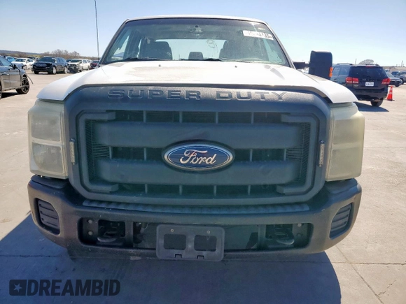 2011 Ford F-250 XL with VIN 1FT7W2A62BEA25449, listed as a Copart auction lot 46694135 with 399,254 mi miles and Salvage Title. Bid and sale history available at carsss.com. Image 5.