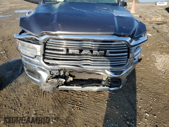2022 Ram 2500 Laramie with VIN 3C6UR5FL2NG243857, listed as a Copart auction lot 42424235 with 58,474 mi miles and Salvage Title. Bid and sale history available at carsss.com. Image 12.