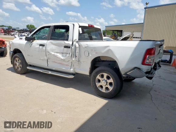 2024 Ram 2500 Big Horn with VIN 3C6UR5DJ9RG387185, listed as a Copart auction lot 61833355 with 10,213 mi miles and Clean title. Bid and sale history available at DreamBid. Image 2.