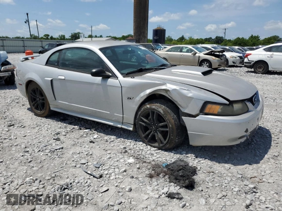 2002 Ford Mustang GT Deluxe z VIN 1FAFP42X62F191498, wystawiony jako Copart lot #55125905 z przebiegiem 115 779 mil mil oraz Szkoda całkowita • Salvage title. Historia ofert i sprzedaży dostępna na DreamBid. Obrazek 4.