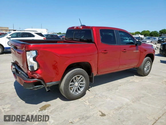 2024 Chevrolet Colorado 2WD LT z VIN 1GCGSCEC8R1107964, wystawiony jako Copart lot #57888645 z przebiegiem 17 430 mil mil oraz Szkoda całkowita • Salvage title. Historia ofert i sprzedaży dostępna na DreamBid. Obrazek 3.