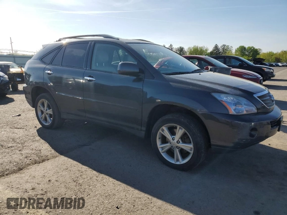 2008 Lexus RX 400h with VIN JTJHW31U982067570, listed as a Copart auction lot 54511085 with 285,122 mi miles and Clean Title. Bid and sale history available at DreamBid. Image 4.