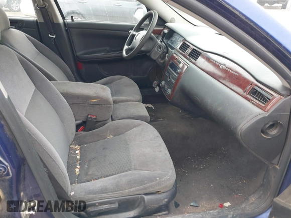 2006 Chevrolet Impala LT 3.5L with VIN 2G1WT58KX69396711, listed as a IAAI auction lot 42159624 with 187,546 mi miles and . Bid and sale history available at DreamBid. Image 5.
