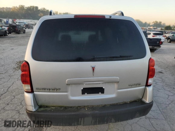 2006 Pontiac Montana SV6 with VIN 1GMDV33L06D191846, listed as a Copart auction lot 73201984 with 119,583 mi miles and Clean Title. Bid and sale history available at carsss.com. Image 6.