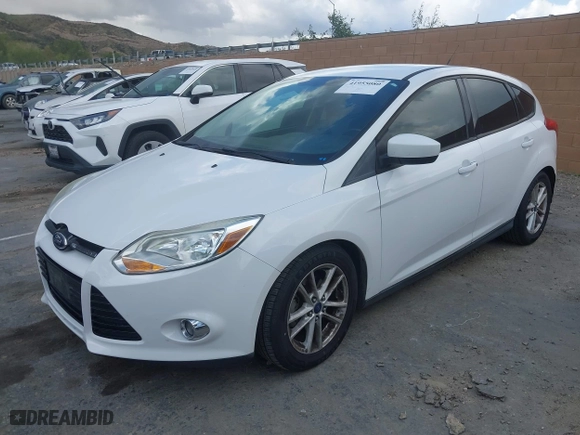 2012 Ford Focus SE with VIN 1FAHP3K24CL379060, listed as a IAAI auction lot 41955080 with 149,018 mi miles. Bid and sale history available at carsss.com. Image 2.