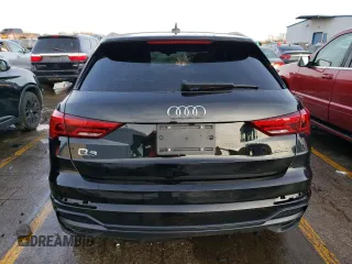 2022 Audi Q3 S line Premium with VIN WA1DECF36N1123562, listed as a Copart auction lot 71950852 with 5,828 mi miles. Bid and sale history available at carsss.com. Image 6.
