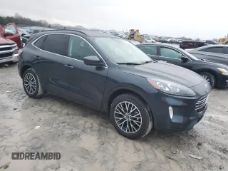 2022 Ford Escape Titanium Plug-In Hybrid with VIN 1FMCU0LZXNUA96971, listed as a Copart auction lot 85501414 with 17,275 mi miles and Salvage title. Bid and sale history available at DreamBid. Image 4.