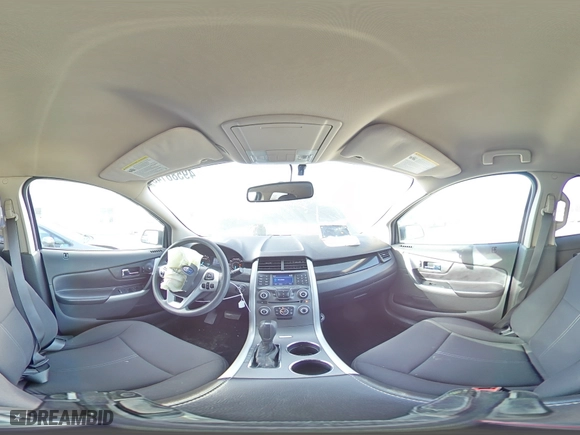 2014 Ford Edge SE with VIN 2FMDK3GC0EBB04132, listed as a Copart auction lot 49586145 with 153,464 mi miles and Salvage Title. Bid and sale history available at carsss.com. Image 14.