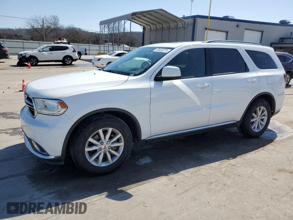 2019 Dodge Durango SXT Plus with VIN 1C4RDHAGXKC582177, listed as a Copart auction lot 48433275 with 83,862 mi miles and Salvage Title. Bid and sale history available at DreamBid. Image 1.