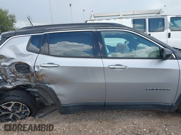 2024 Jeep Compass Limited с VIN 3C4NJDCN0RT610787, выставлен на аукционе IAAI как лот 42506705 с пробегом 54 843 миль миль и . История ставок и продаж доступна на DreamBid. Изображение 13.
