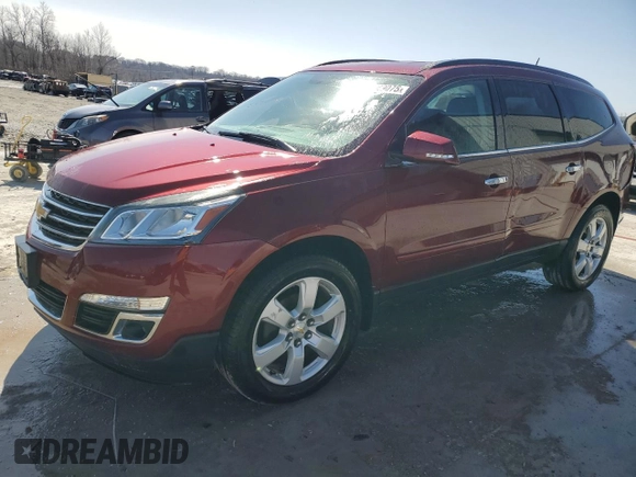 2017 Chevrolet Traverse LT with VIN 1GNKRGKD2HJ148753, listed as a Copart auction lot 48069075 with 129,821 mi miles and Salvage Title. Bid and sale history available at DreamBid. Image 1.