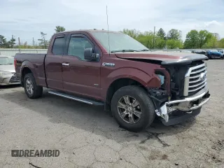 2016 Ford F-150 XLT with VIN 1FTEX1EP7GFC46662, listed as a Copart auction lot 54408895 with 141,111 mi miles and Salvage Title. Bid and sale history available at carsss.com. Image 4.
