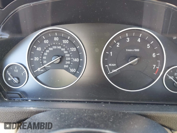 2014 BMW 3 Series 320i with VIN WBA3B1C50EK135458, listed as a IAAI auction lot 41631722 with 1 mi miles. Bid and sale history available at carsss.com. Image 7.