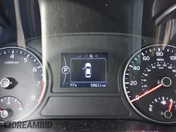 2018 Kia Optima S with VIN 5XXGT4L30JG224310, listed as a IAAI auction lot 42704812 with 58,611 mi miles and . Bid and sale history available at DreamBid. Image 7.