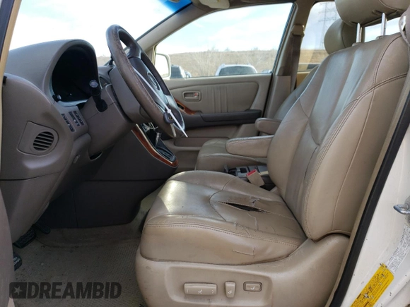 1999 Lexus RX 300 Luxury SUV with VIN JT6HF10U5X0094419, listed as a Copart auction lot 83865004 with 245,914 mi miles and Salvage Title. Bid and sale history available at carsss.com. Image 7.