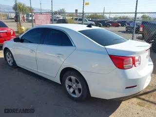 2013 Chevrolet Malibu LS with VIN 1G11B5SA3DF343365, listed as a IAAI auction lot 41731692 with 1 mi miles. Bid and sale history available at carsss.com. Image 3.
