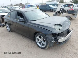 2015 BMW 3 Series 328i with VIN WBA3A5G56FNS88950, listed as a IAAI auction lot 41531888 with 93,464 mi miles. Bid and sale history available at carsss.com. Image 1.