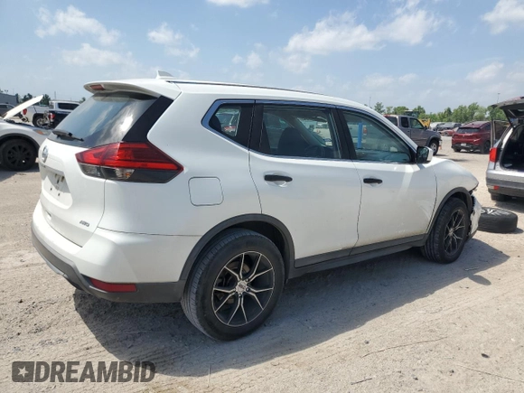 2017 Nissan Rogue SV with VIN KNMAT2MV7HP548402, listed as a Copart auction lot 53717045 with 146,650 mi miles and Salvage title. Bid and sale history available at DreamBid. Image 3.