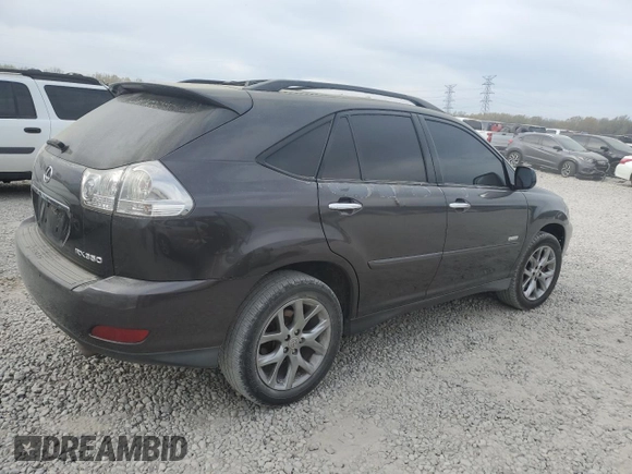 2009 Lexus RX 350 with VIN 2T2GK31U29C078161, listed as a Copart auction lot 50990845 with 230,205 mi miles and Salvage Title. Bid and sale history available at DreamBid. Image 3.