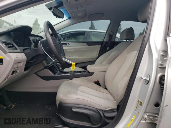 2017 Hyundai Sonata Hybrid SE with VIN KMHE24L18HA045782, listed as a Copart auction lot 76365673 with 104,934 mi miles. Bid and sale history available at carsss.com. Image 7.
