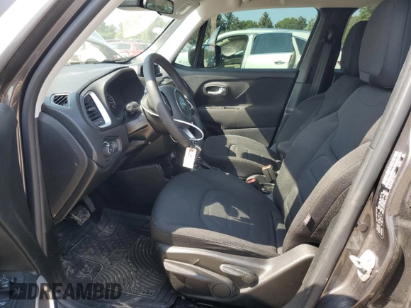 2019 Jeep Renegade Latitude with VIN ZACNJABB7KPK81926, listed as a Copart auction lot 60256765 with 41,904 mi miles and Salvage title. Bid and sale history available at DreamBid. Image 7.