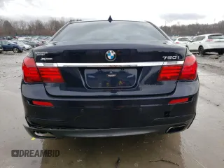 2014 BMW 7 Series 750i xDrive with VIN WBAYB6C57ED224998, listed as a Copart auction lot 81931474 with 0 mi miles and Salvage Title. Bid and sale history available at carsss.com. Image 6.