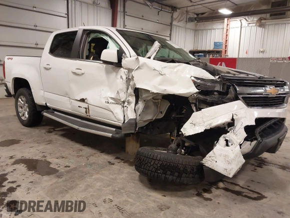2018 Chevrolet Colorado 4WD LT с VIN 1GCGTCEN6J1105312, выставлен на аукционе IAAI как лот 41937527 с пробегом 81 271 миль миль и . История ставок и продаж доступна на DreamBid. Изображение 1.
