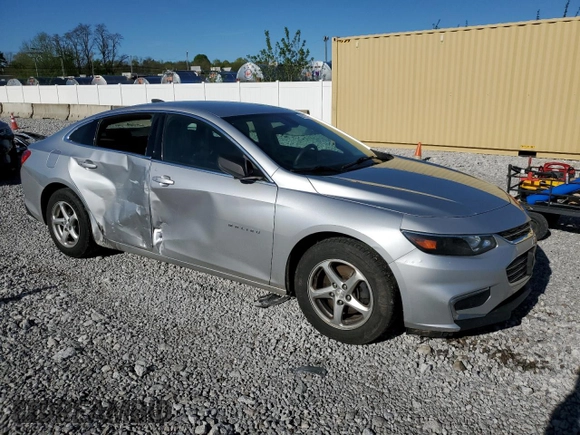 2017 Chevrolet Malibu LS with VIN 1G1ZB5ST6HF262564, listed as a Copart auction lot 55133175 with 134,074 mi miles and Salvage Title. Bid and sale history available at DreamBid. Image 4.