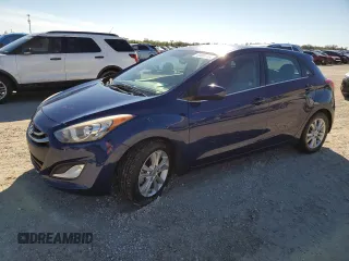 2013 Hyundai Elantra GT with VIN KMHD35LE3DU051449, listed as a Copart auction lot 81881154 with 123,969 mi miles and Salvage Title. Bid and sale history available at carsss.com. Image 1.