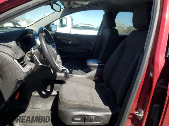 2018 GMC Terrain SLE with VIN 3GKALMEV5JL334315, listed as a Copart auction lot 49848485 with 91,302 mi miles and Salvage Title. Bid and sale history available at carsss.com. Image 7.