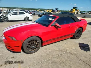 2014 Ford Mustang V6 with VIN 1ZVBP8EM8E5210898, listed as a Copart auction lot 61375595 with 165,777 mi miles and Salvage title. Bid and sale history available at DreamBid. Image 1.
