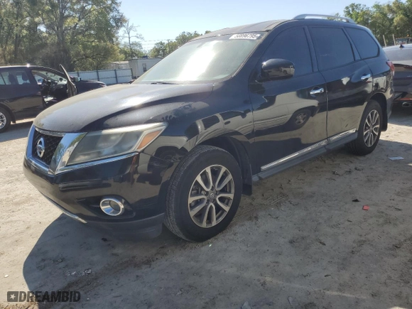 2013 Nissan Pathfinder SL with VIN 5N1AR2MN6DC625935, listed as a Copart auction lot 50896795 with 247,654 mi miles and Clean Title. Bid and sale history available at carsss.com. Image 1.