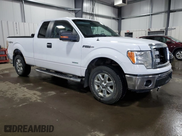 2014 Ford F-150 XL with VIN 1FTFX1ET4EKG44031, listed as a Copart auction lot 50257415 with 172,821 mi miles and Salvage Title. Bid and sale history available at carsss.com. Image 4.