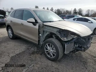2016 Porsche Cayenne Diesel with VIN WP1AF2A29GKA44543, listed as a Copart auction lot 45495625 with 120,075 mi miles and Salvage title. Bid and sale history available at DreamBid. Image 4.