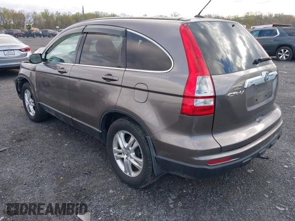 2011 Honda CR-V EX-L with VIN 5J6RE3H7XBL042313, listed as a IAAI auction lot 42034339 with 166,973 mi miles. Bid and sale history available at carsss.com. Image 3.