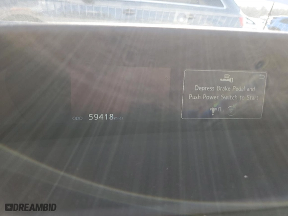 2021 Toyota Prius L Eco with VIN JTDKAMFU3M3147845, listed as a Copart auction lot 88705855 with 59,418 mi miles and Salvage Title. Bid and sale history available at carsss.com. Image 9.