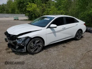 2024 Hyundai Elantra SEL with VIN KMHLM4DG1RU845201, listed as a Copart auction lot 60975325 with 19,782 mi miles and Clean title. Bid and sale history available at DreamBid. Image 1.