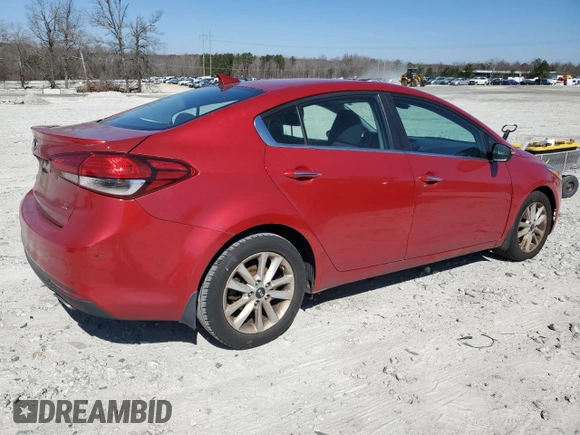 2017 Kia Forte LX with VIN 3KPFL4A72HE022086, listed as a Copart auction lot 47270075 with 157,690 mi miles and Salvage Title. Bid and sale history available at carsss.com. Image 3.