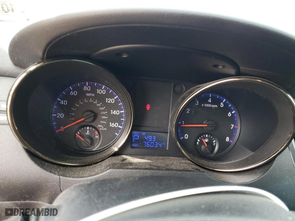 2012 Hyundai Genesis Coupe 3.8 Grand Touring with VIN KMHHU6KH8CU072490, listed as a Copart auction lot 51167735 with 76,034 mi miles and Salvage Title. Bid and sale history available at carsss.com. Image 9.