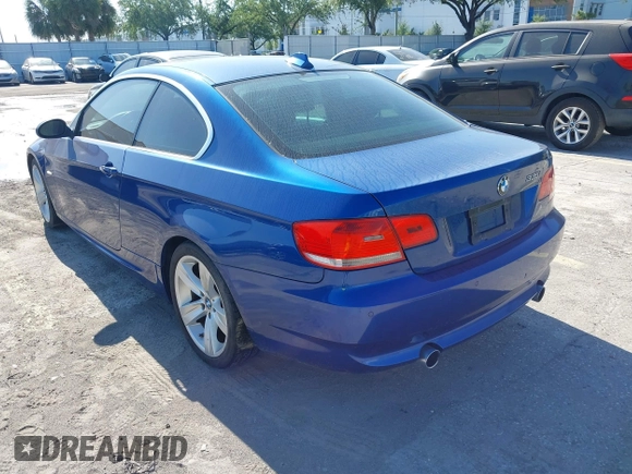 2007 BMW 3 Series 335i with VIN WBAWB73547P036177, listed as a IAAI auction lot 42059589 with 141,931 mi miles and . Bid and sale history available at DreamBid. Image 3.
