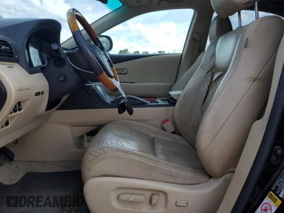 2010 Lexus RX 350 with VIN 2T2ZK1BA2AC009640, listed as a Copart auction lot 65381235 with 240,362 mi miles and Clean title. Bid and sale history available at DreamBid. Image 7.