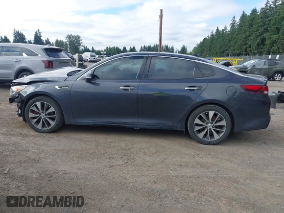 2016 Kia Optima SX Turbo z VIN 5XXGW4L28GG010897, wystawiony jako IAAI lot #42703779 z przebiegiem 121 918 mil mil oraz . Historia ofert i sprzedaży dostępna na DreamBid. Obrazek 15.