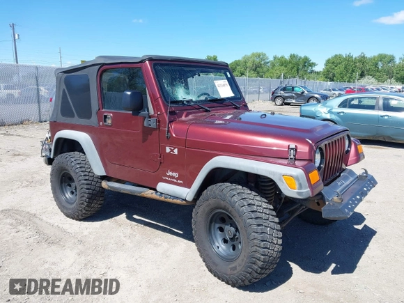 2004 Jeep Wrangler X with VIN 1J4FA39SX4P717980, listed as a IAAI auction lot 42334875 with 141,584 mi miles and . Bid and sale history available at DreamBid. Image 1.