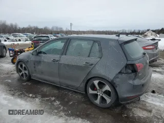 2016 Volkswagen Golf GTI SE with VIN 3VW5T7AU9GM051721, listed as a Copart auction lot 46469375 with 154,734 mi miles and Salvage Title. Bid and sale history available at carsss.com. Image 2.