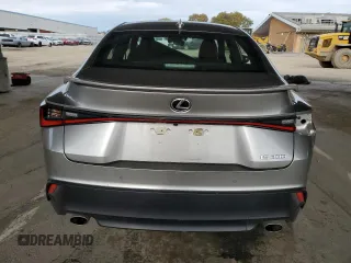 2021 Lexus IS with VIN JTHCA1D21M5115872, listed as a Copart auction lot 49618245 with 33,417 mi miles and Salvage Title. Bid and sale history available at carsss.com. Image 6.