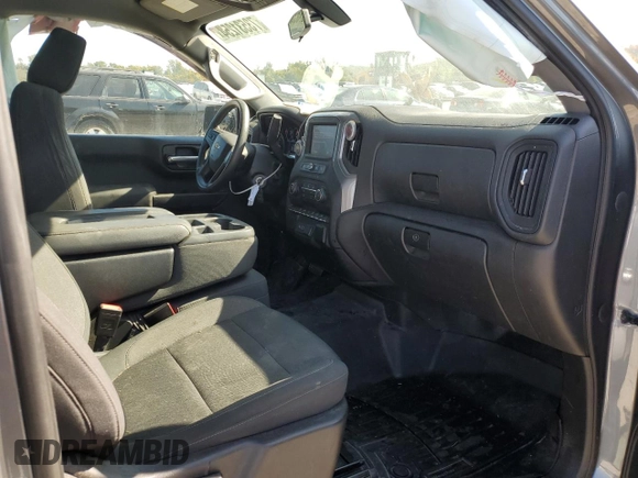 2021 Chevrolet Silverado 1500 Work Truck with VIN 3GCNWAEK8MG297413, listed as a Copart auction lot 73531254 with 33,053 mi miles and Salvage Title. Bid and sale history available at carsss.com. Image 8.